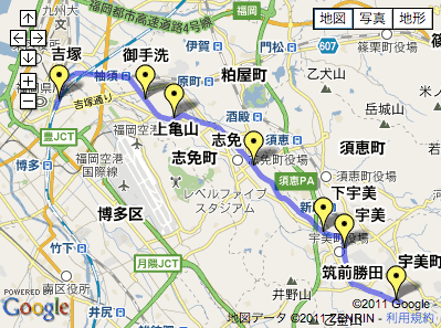 勝田線地図
