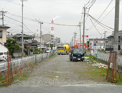 西鉄北九州線・陣の原〜熊西間線路跡