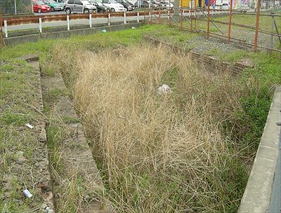 西鉄北九州線・陣の原〜熊西間線路跡