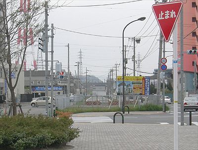 西鉄北九州線・陣の原〜熊西間線路跡