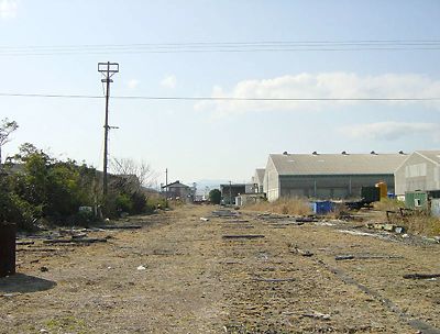 細島線(日豊本線貨物支線)跡