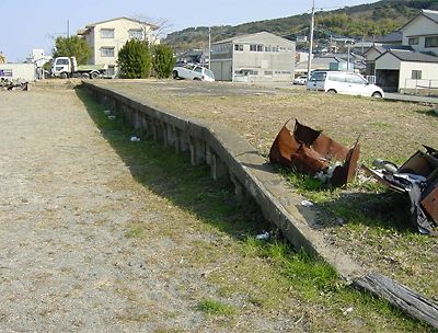 細島線(日豊本線貨物支線)跡
