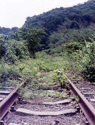 油須原線遺構