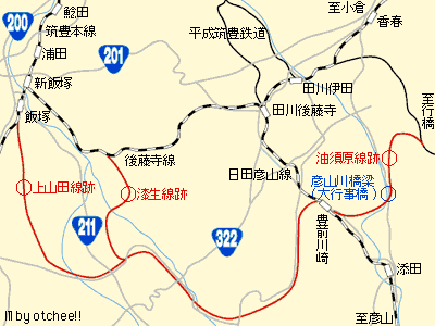 上山田線地図