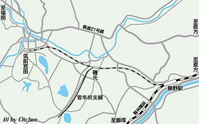 宮田線地図