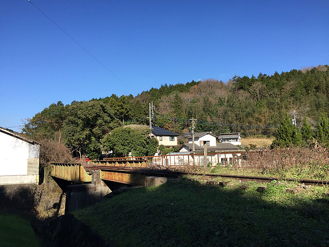 上山田線・第2山田川橋りょう跡の写真