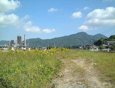 日本セメント香春工場専用線・田川線貨物支線跡